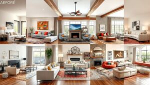 10 Stunning Living Room Makeovers
