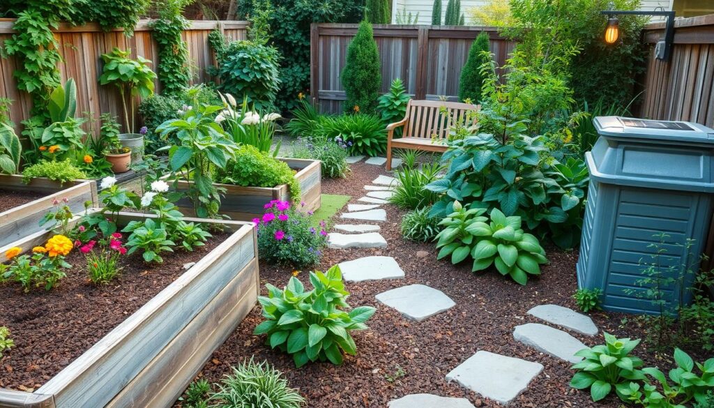 backyard garden makeover