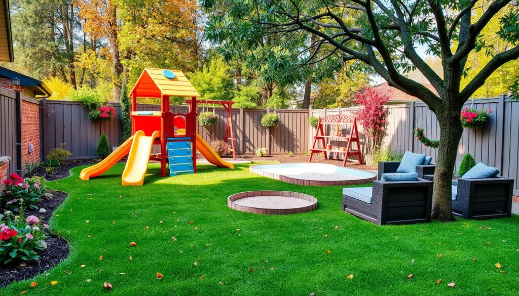 backyard play area design