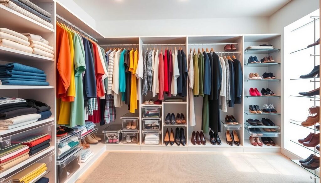 closet organization tips