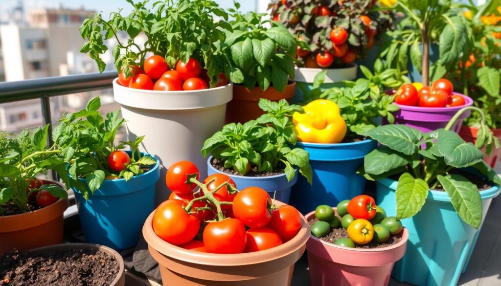 container gardening vegetables