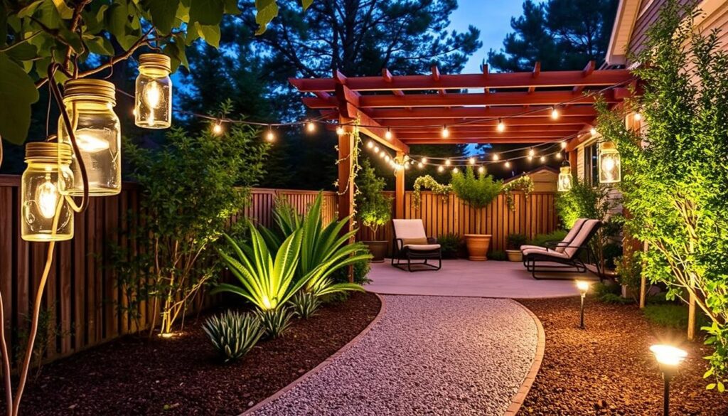 diy outdoor lighting