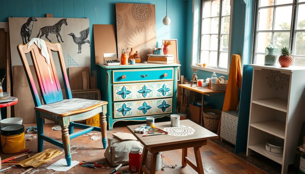 furniture painting techniques