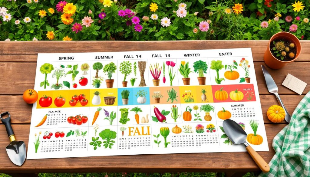 garden planting calendar