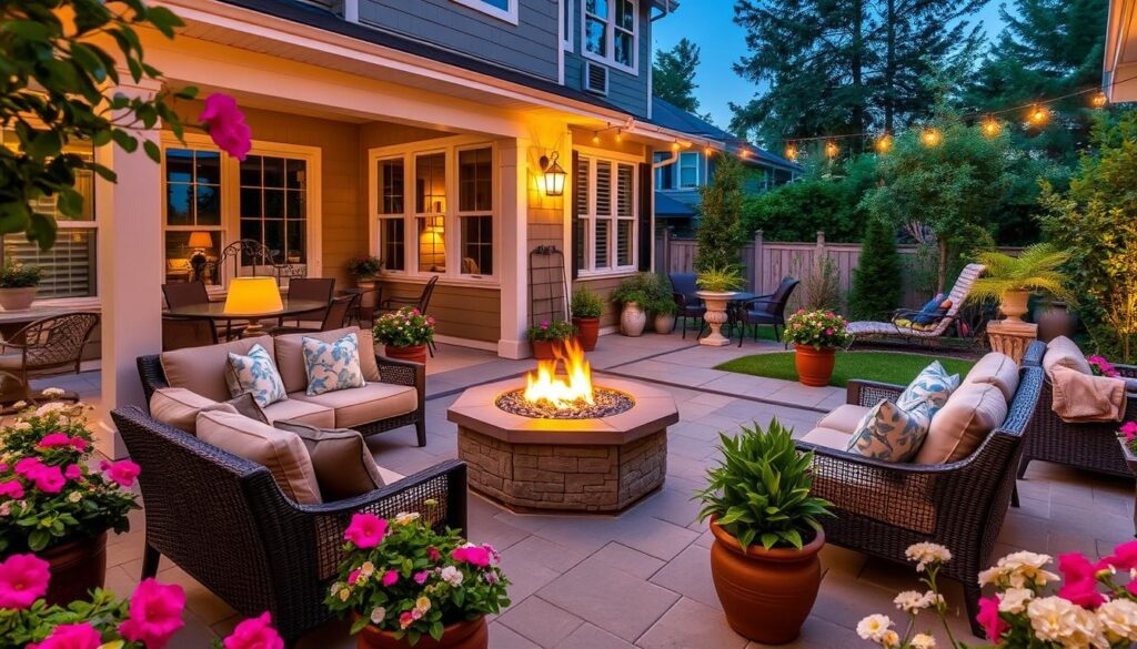 outdoor living space renovation