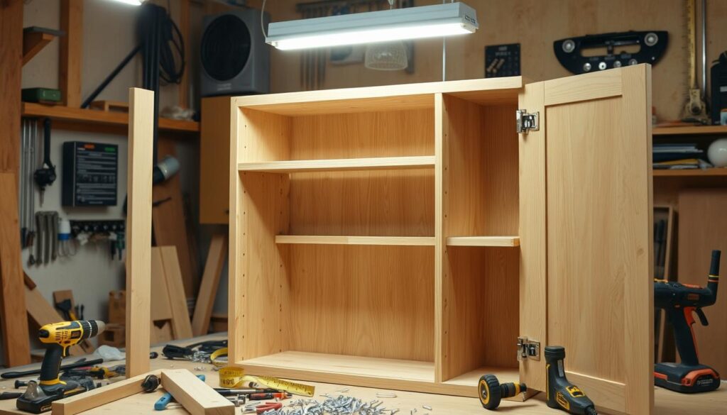 pantry cabinet construction