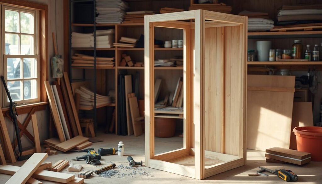 pantry cabinet construction