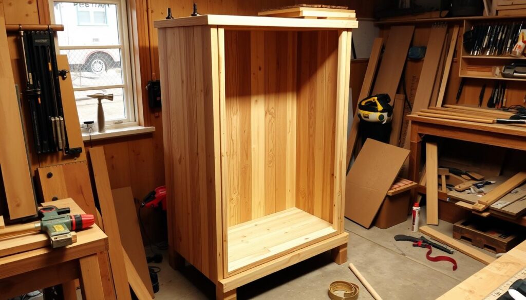 pantry cabinet construction