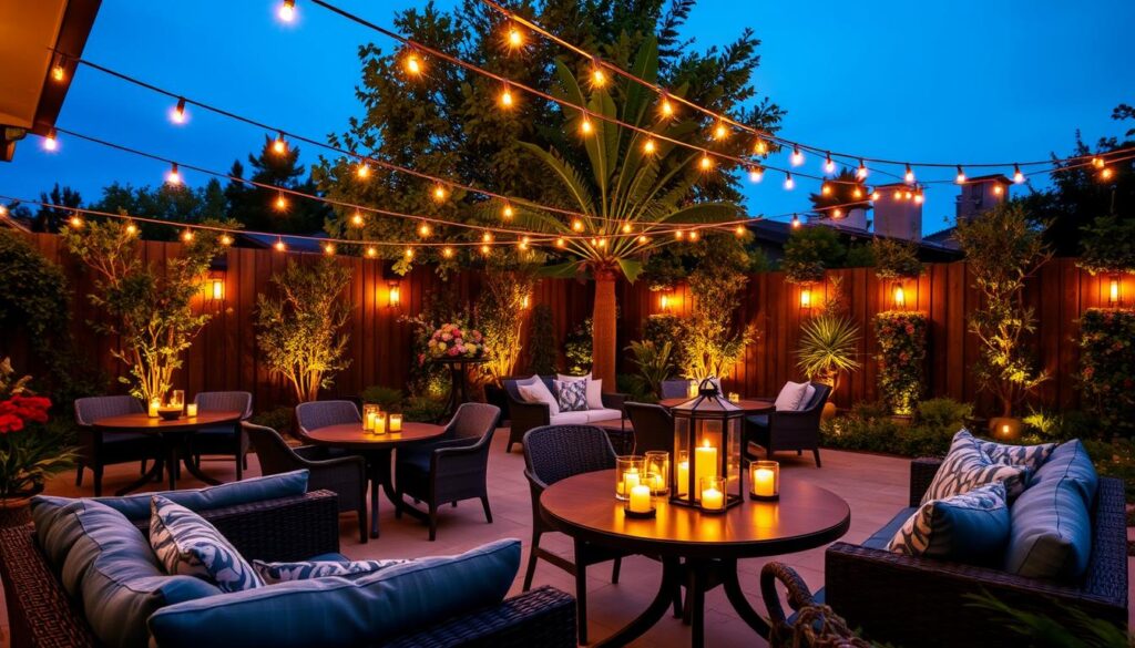 patio lighting ideas
