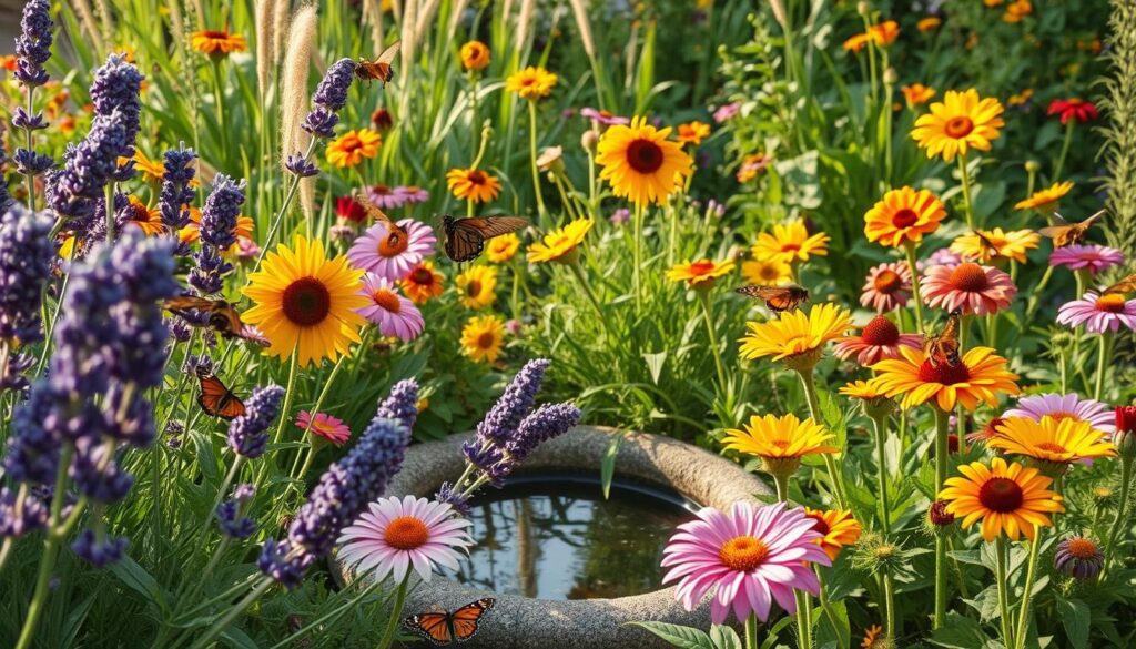pollinator-friendly garden