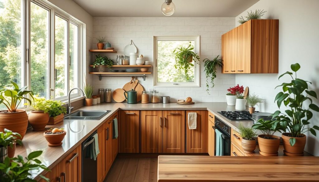sustainable kitchen decor