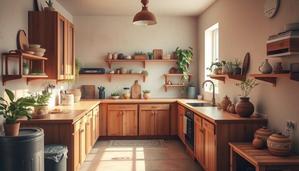 sustainable kitchen decor