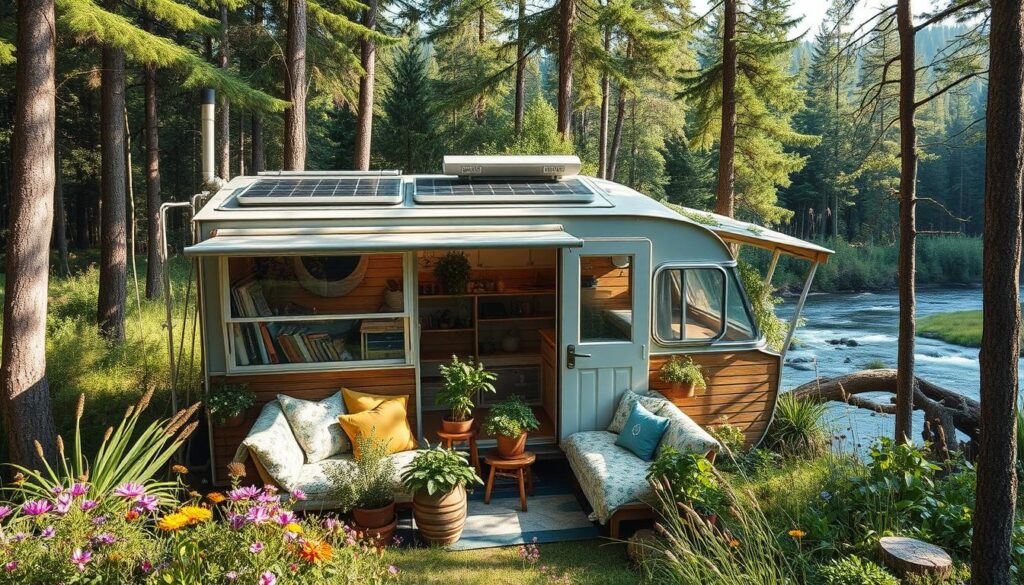 Eco-friendly camper solutions
