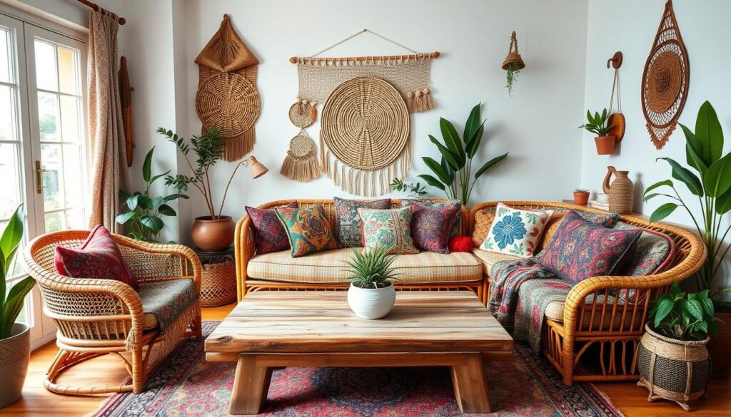 boho chic style furniture