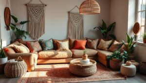 boho living room
