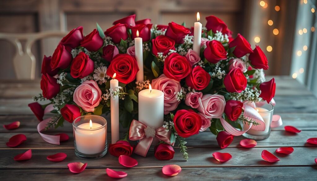 creative valentine’s centerpiece ideas