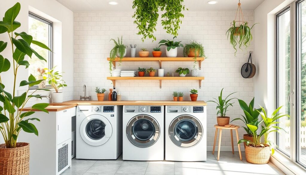 eco-friendly laundry room