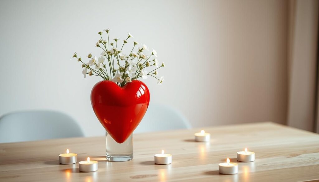 minimalist valentine’s decorations