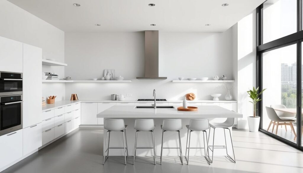 modern minimalist kitchen