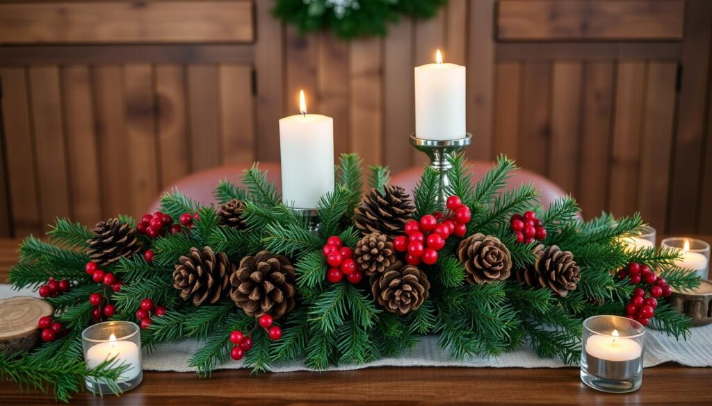 natural holiday decor