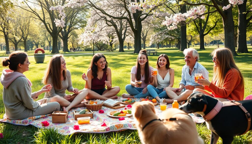 social self-care activities