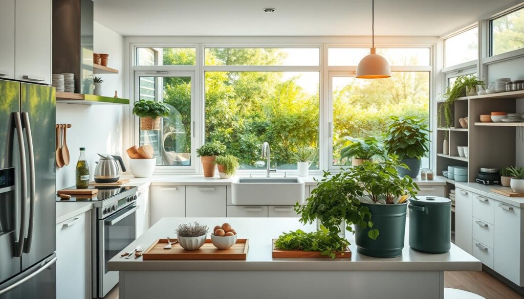 Eco-friendly kitchen solutions