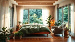 Green bedroom ideas