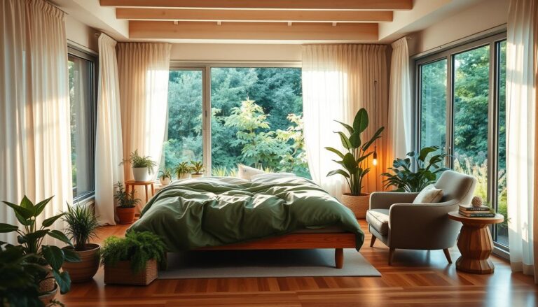 Green bedroom ideas