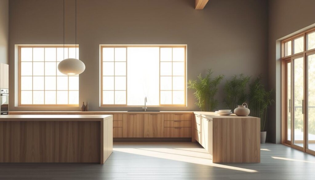 Japandi kitchen design