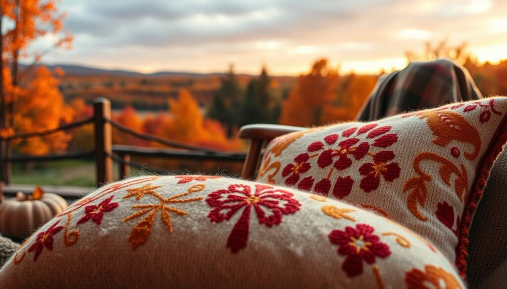 autumn pillow projects