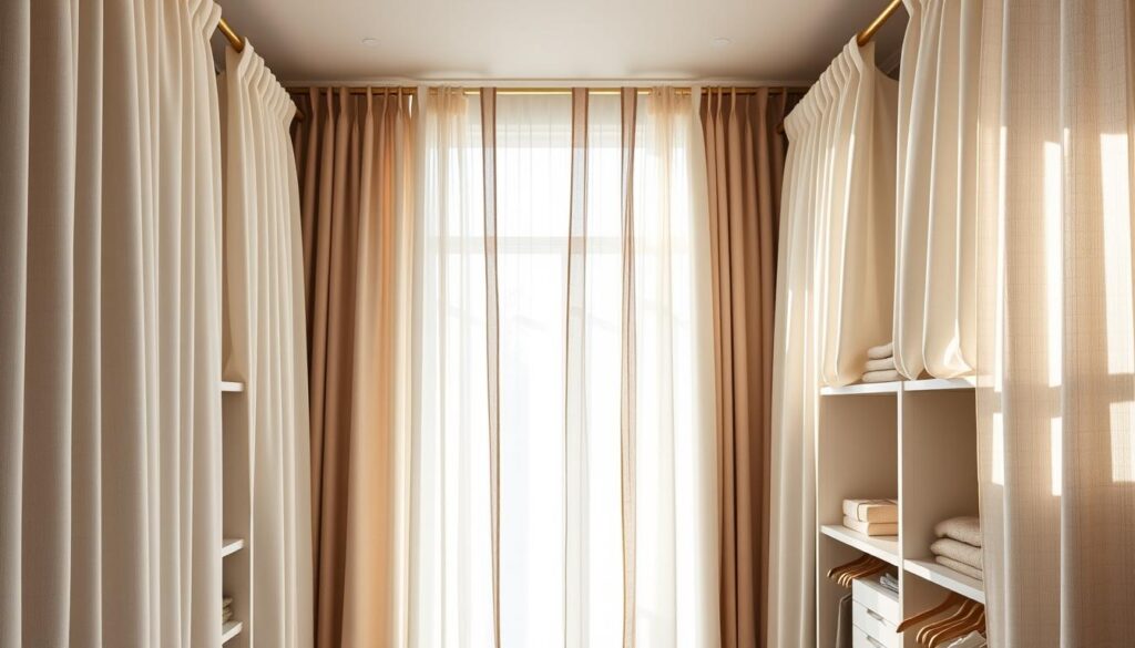 best closet curtain ideas