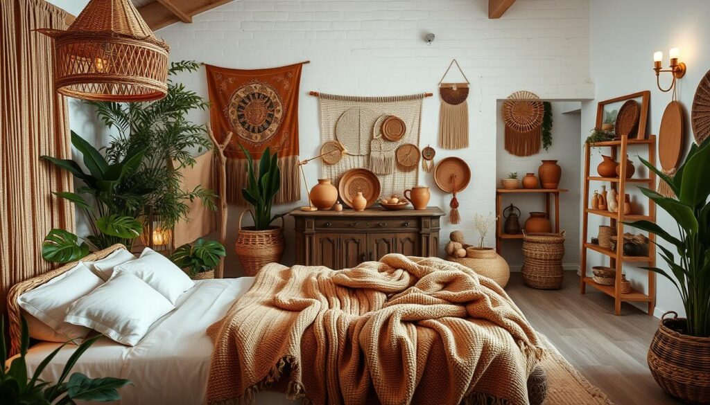 boho chic interior design