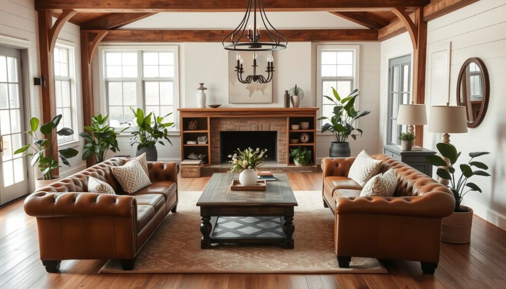 chic modern rustic furnishings