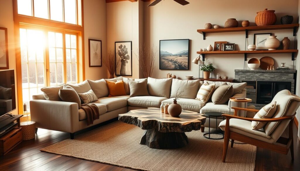 chic modern rustic furnishings