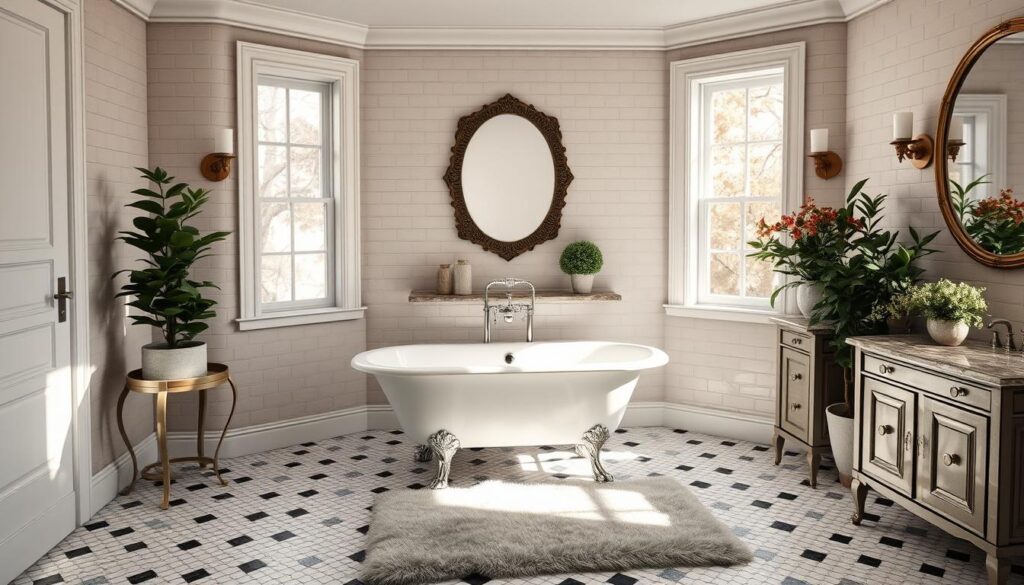 classic bathroom renovation