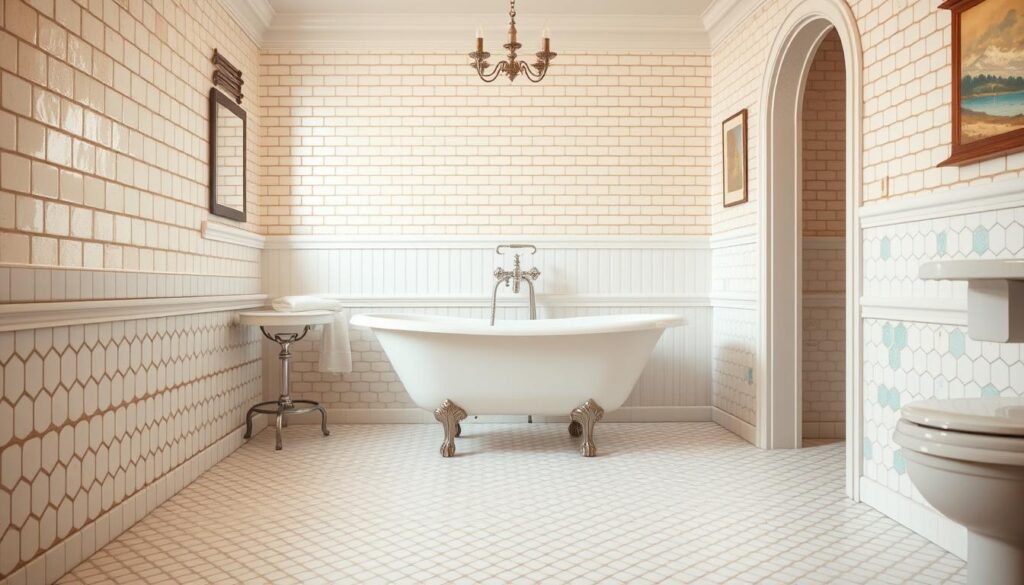 classic bathroom tile patterns