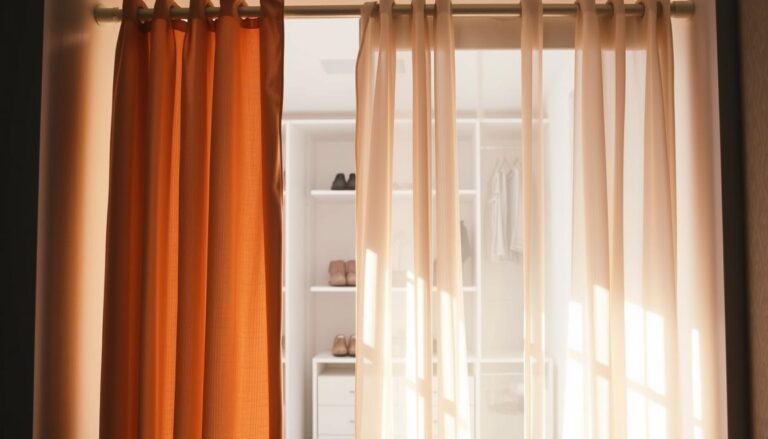 closet curtains