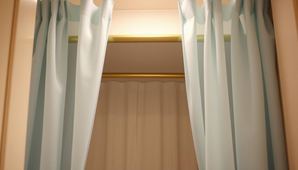 closet curtains for small spaces