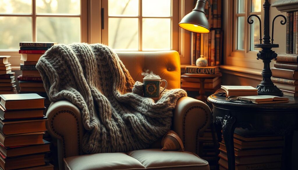 cozy reading spot