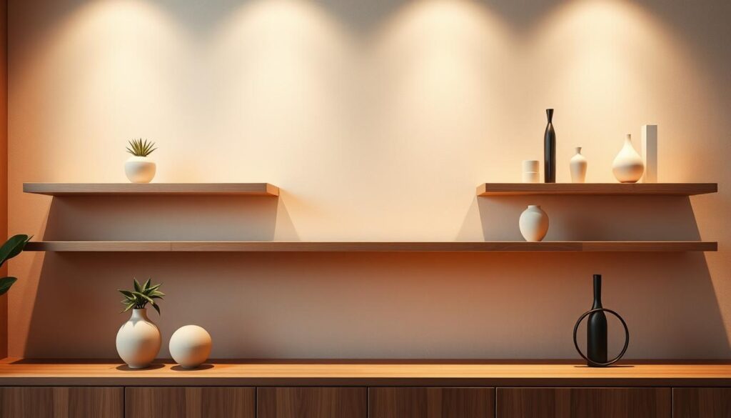 creative shelf decor