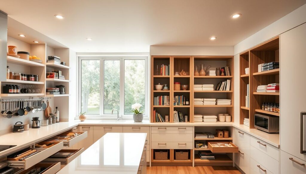 custom kitchen storage solutions