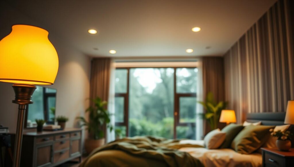 energy-efficient lighting for bedrooms
