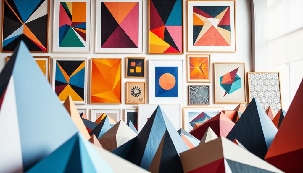 geometric art prints