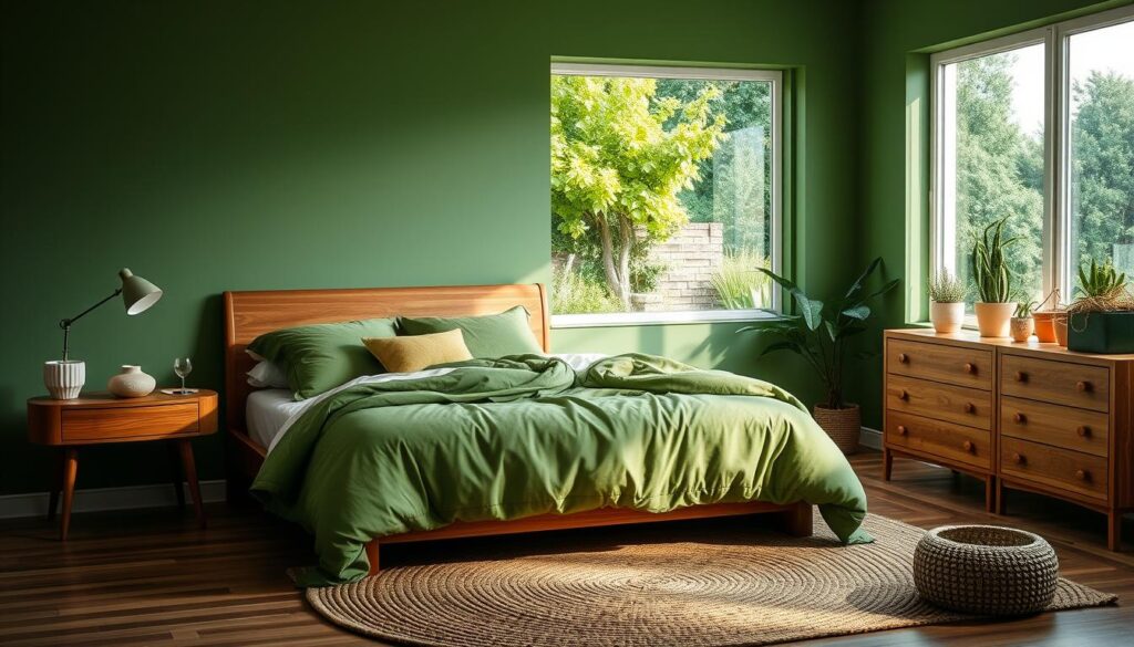 green bedroom ideas