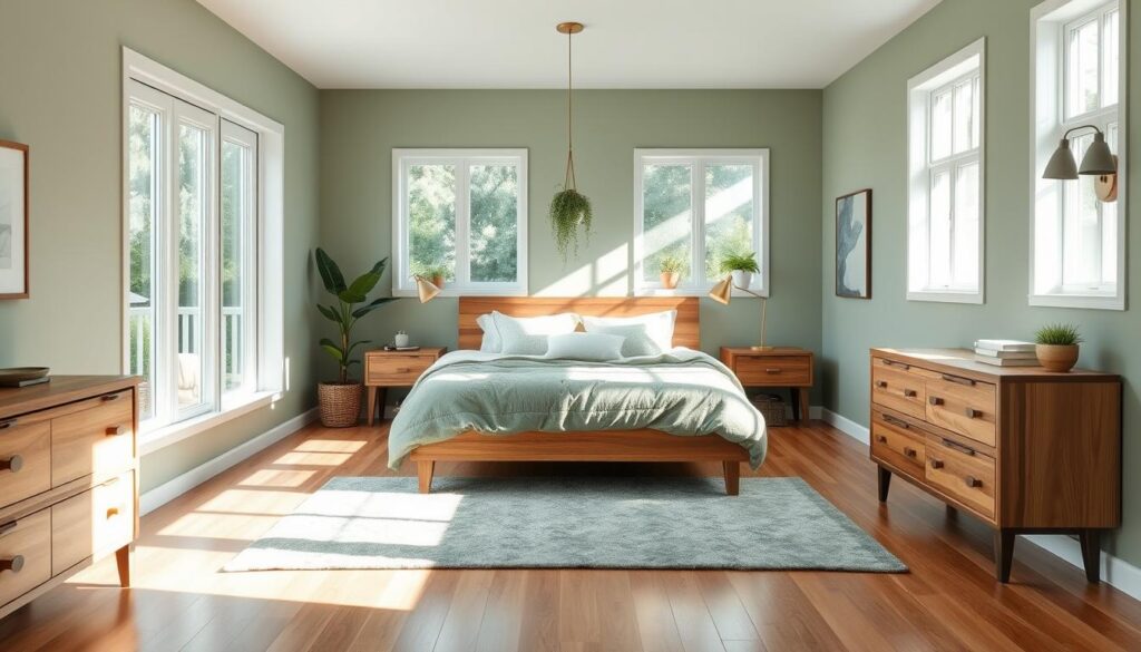 green bedroom ideas