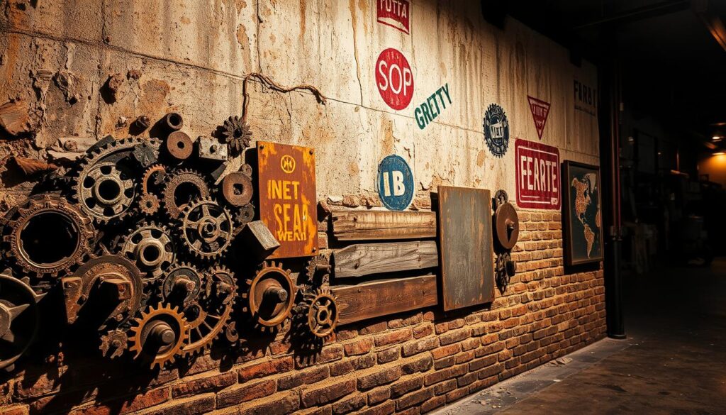 industrial wall decor