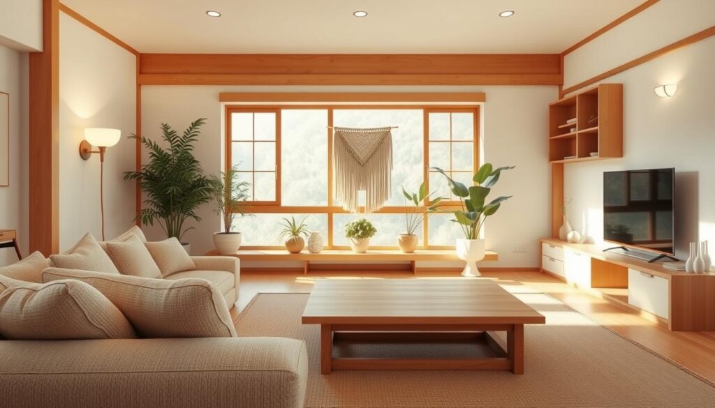 japandi style living room