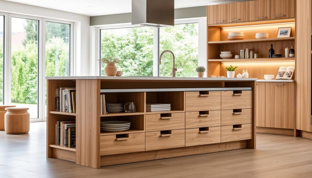 kitchen island storage