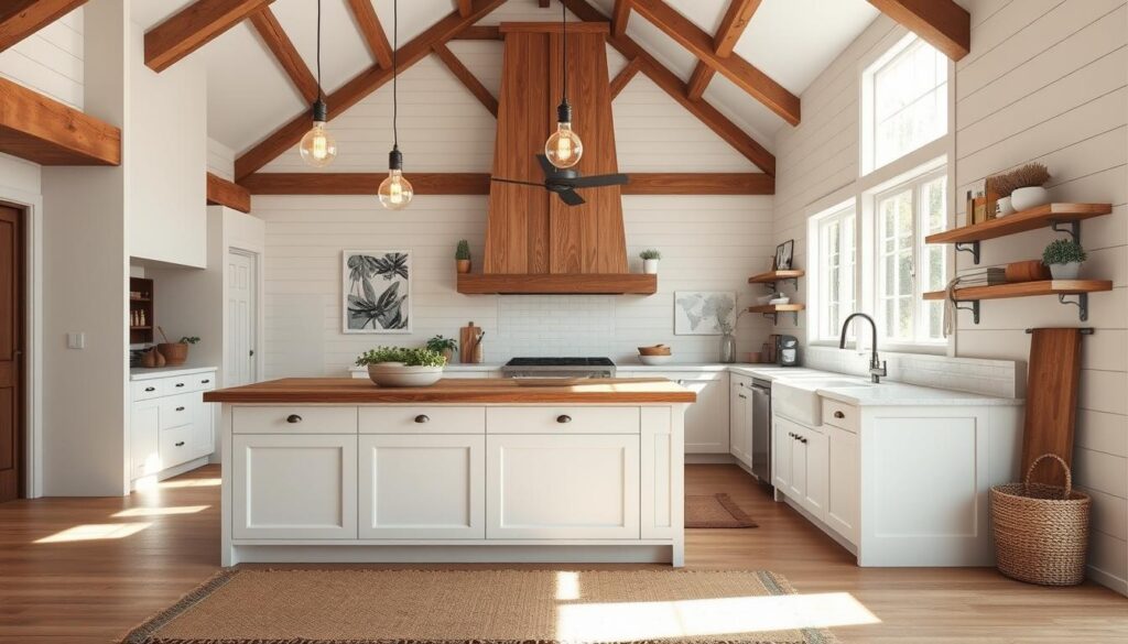 modern farmhouse kitchen
