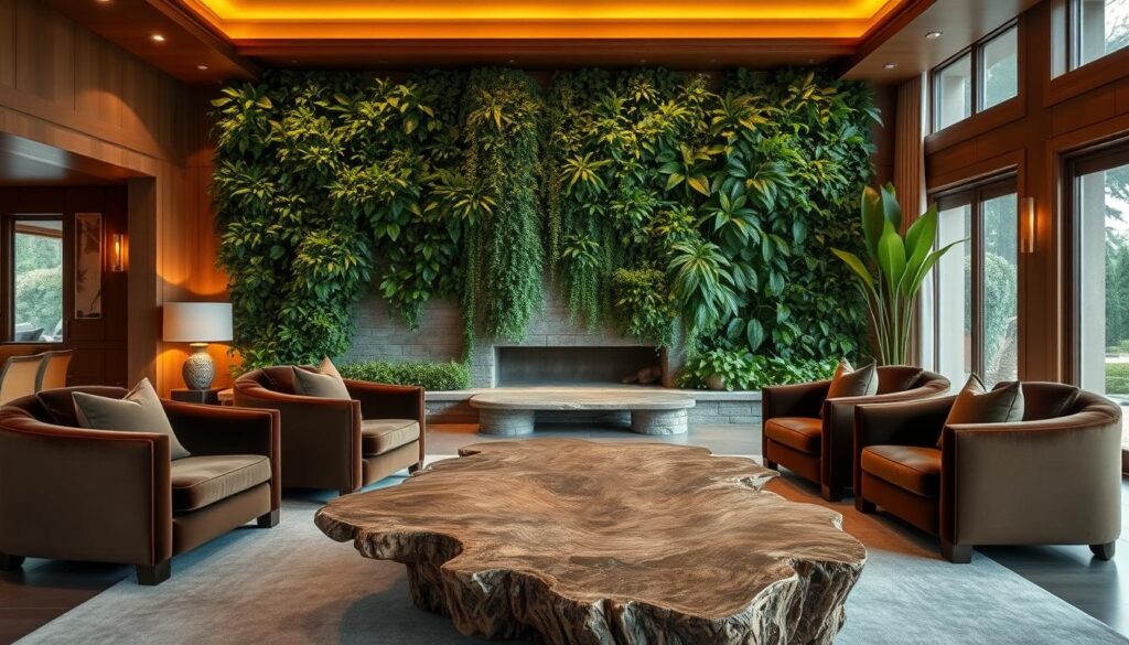 natural elements in luxury home furnishings